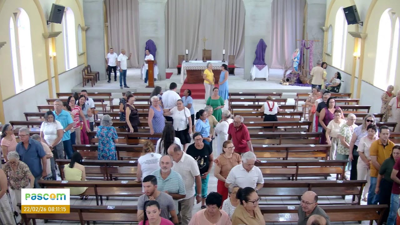 SANTA MISSA AO VIVO | 1º Domingo da Quaresma | Domingo | 22/02/2026 às 07h00