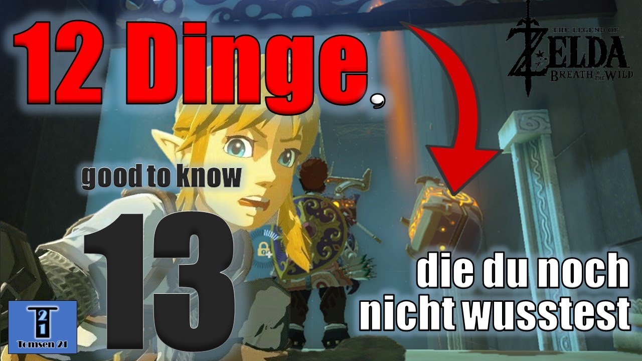Good to Know #13 12 Dinge, die du noch nicht wusstest / Zelda BOTW