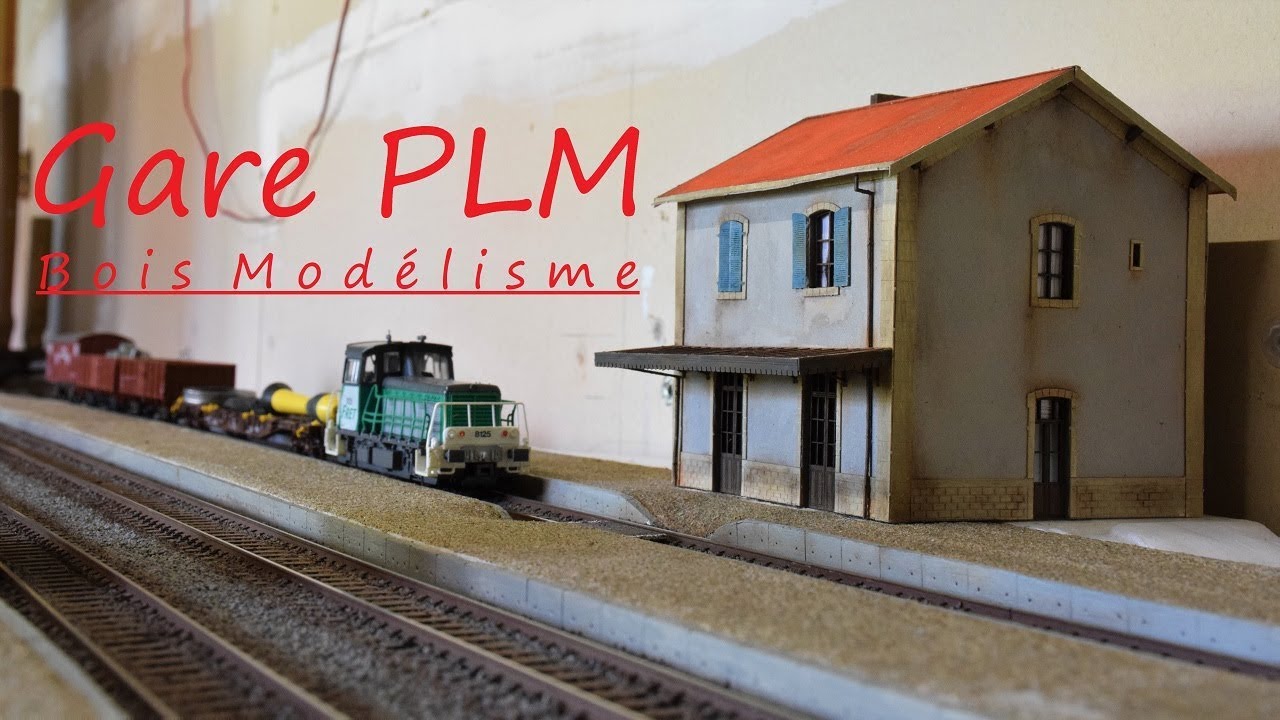 [MON RÉSEAU] La Gare PLM de chez Bois Modélisme