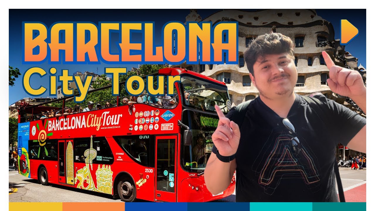 Barcelona Bus City Tour. | Conheça os pontos turísticos da cidade.
