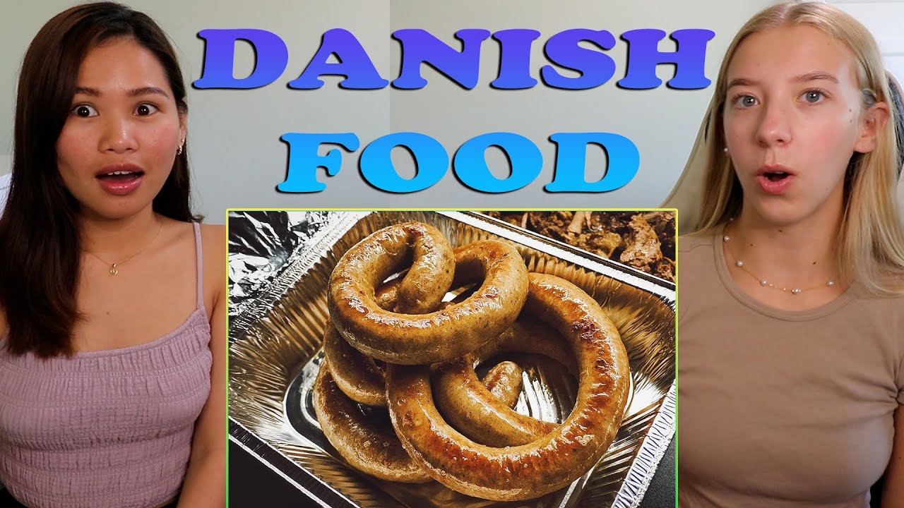 American Girls React to Danish Food & What To EAT in Denmark!
