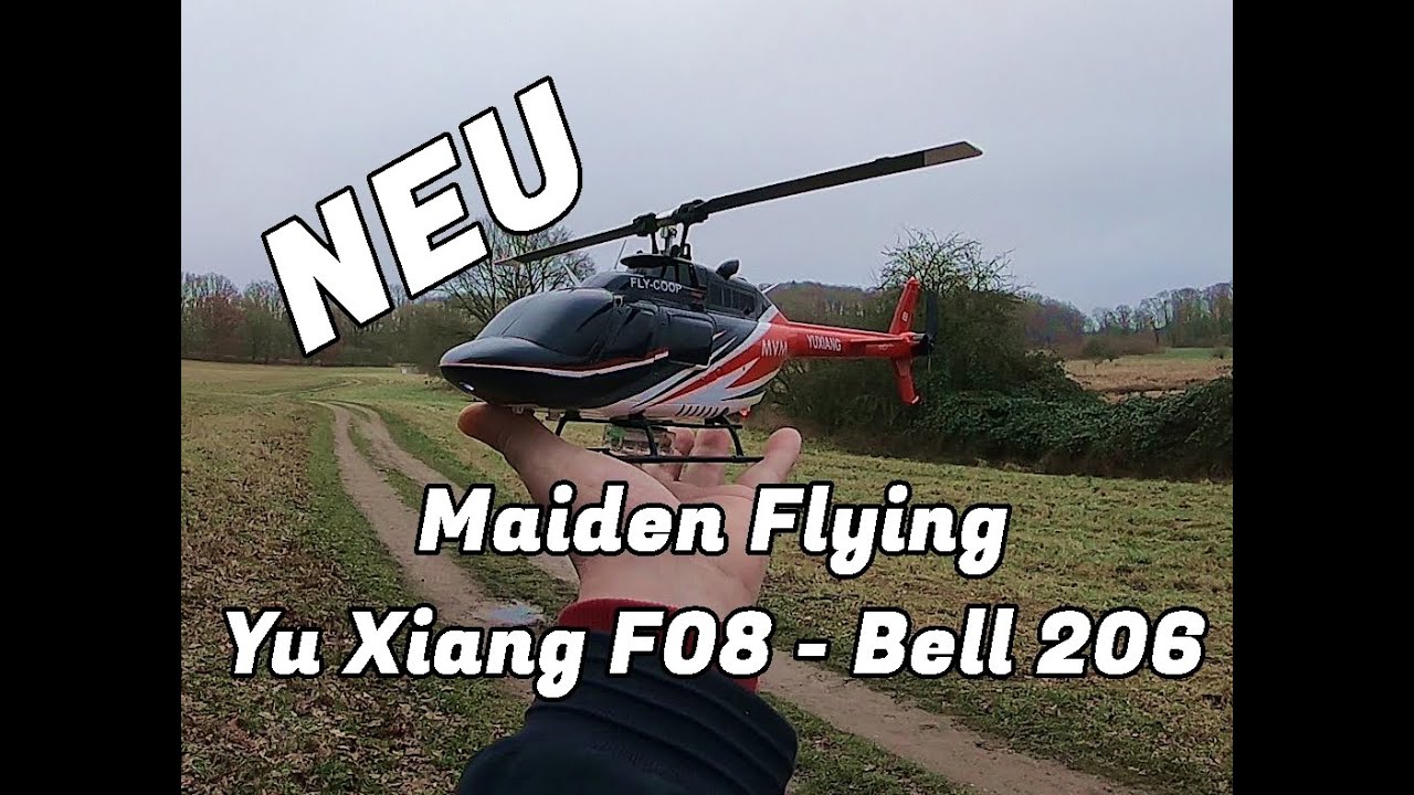 Maiden Flying Yu Xiang F08 - Bell 206 NEW 15.1.2025 first flight