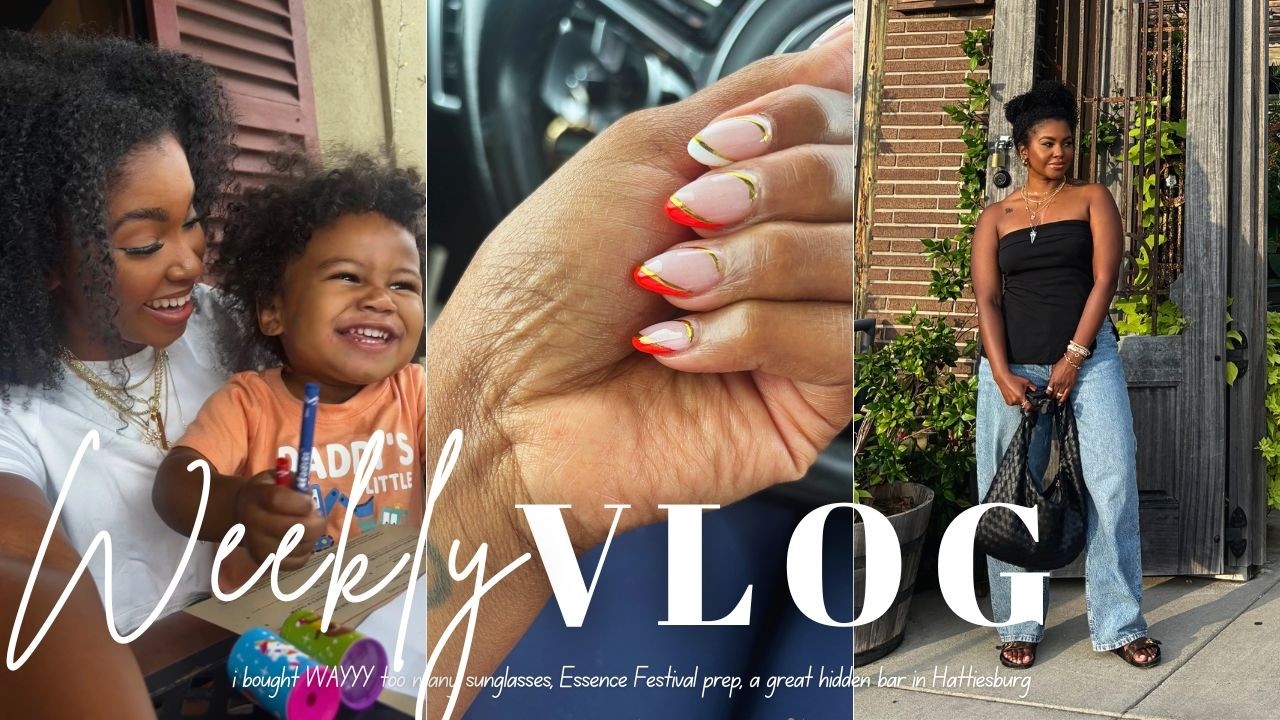 it's time to quit my job kinda VLOG || prepping for Essence Festival, family dinner, new in shoes!