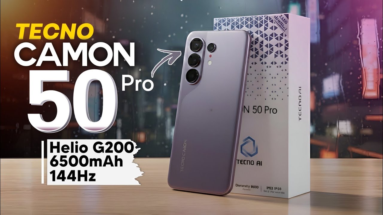 Tecno Camon 50 Price in Pakistan | Launching with G200 ultimate | 144Hz | 50MP 🔥