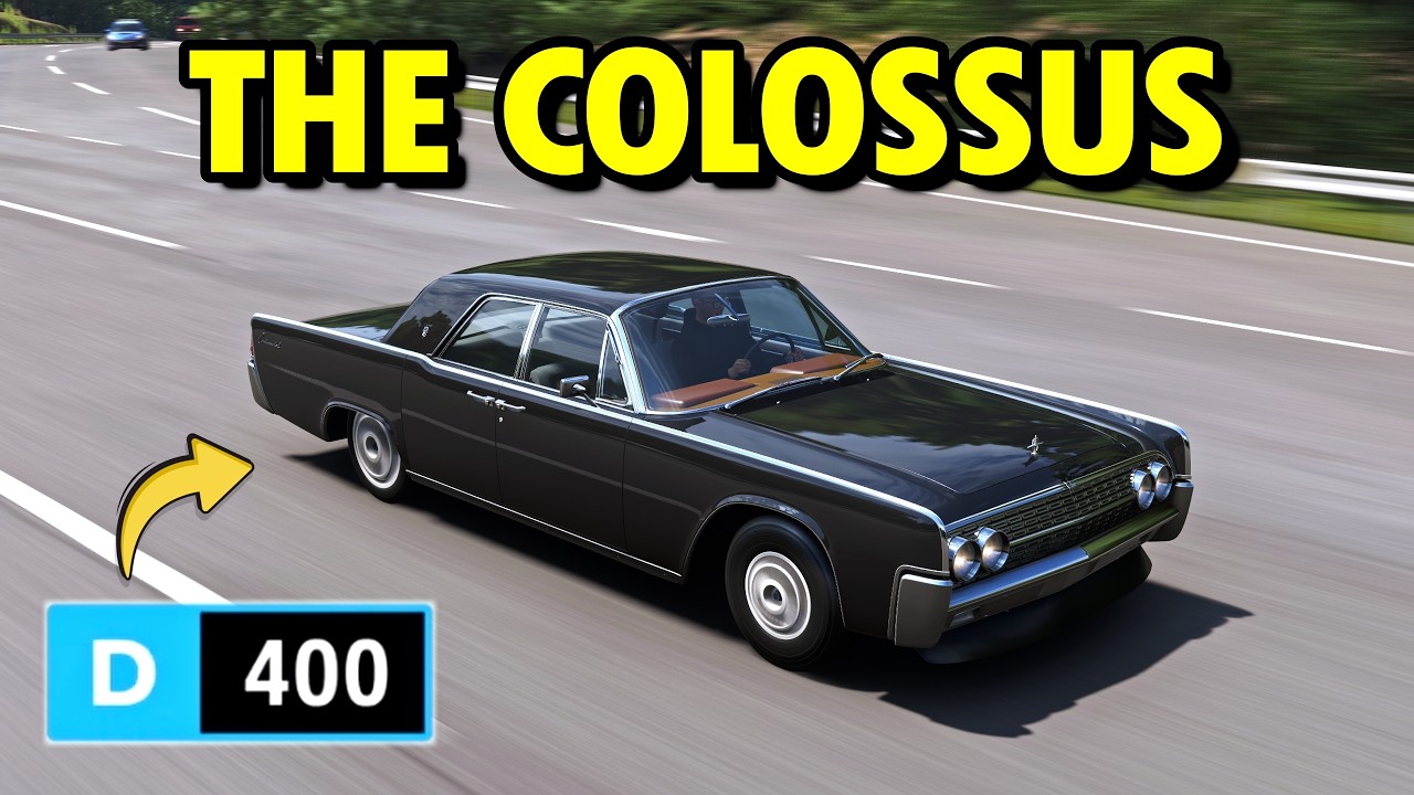 How Fast Can I Beat THE COLOSSUS in a D Class Car? (Forza Horizon 6)