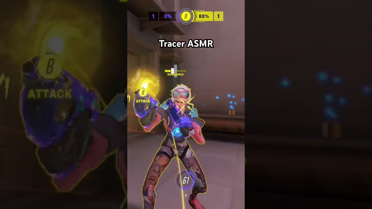 Tracer ASMR #overwatch2 #ow2 #overwatchclips #gaming #overwatch #tracer