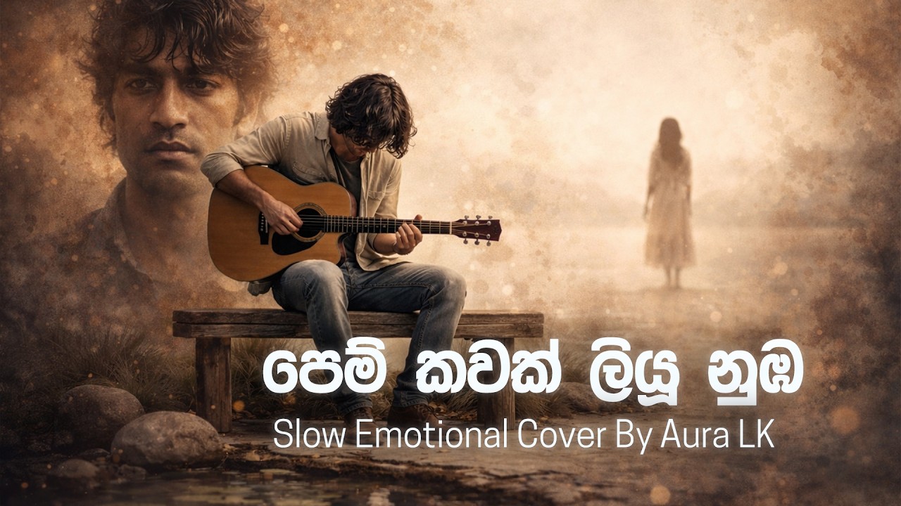 Pem Kawak Liyu Numba - පෙම් කවක් ලියූ  - Karunarathna Divulgane - Emotional Slow Cover by AuraLK