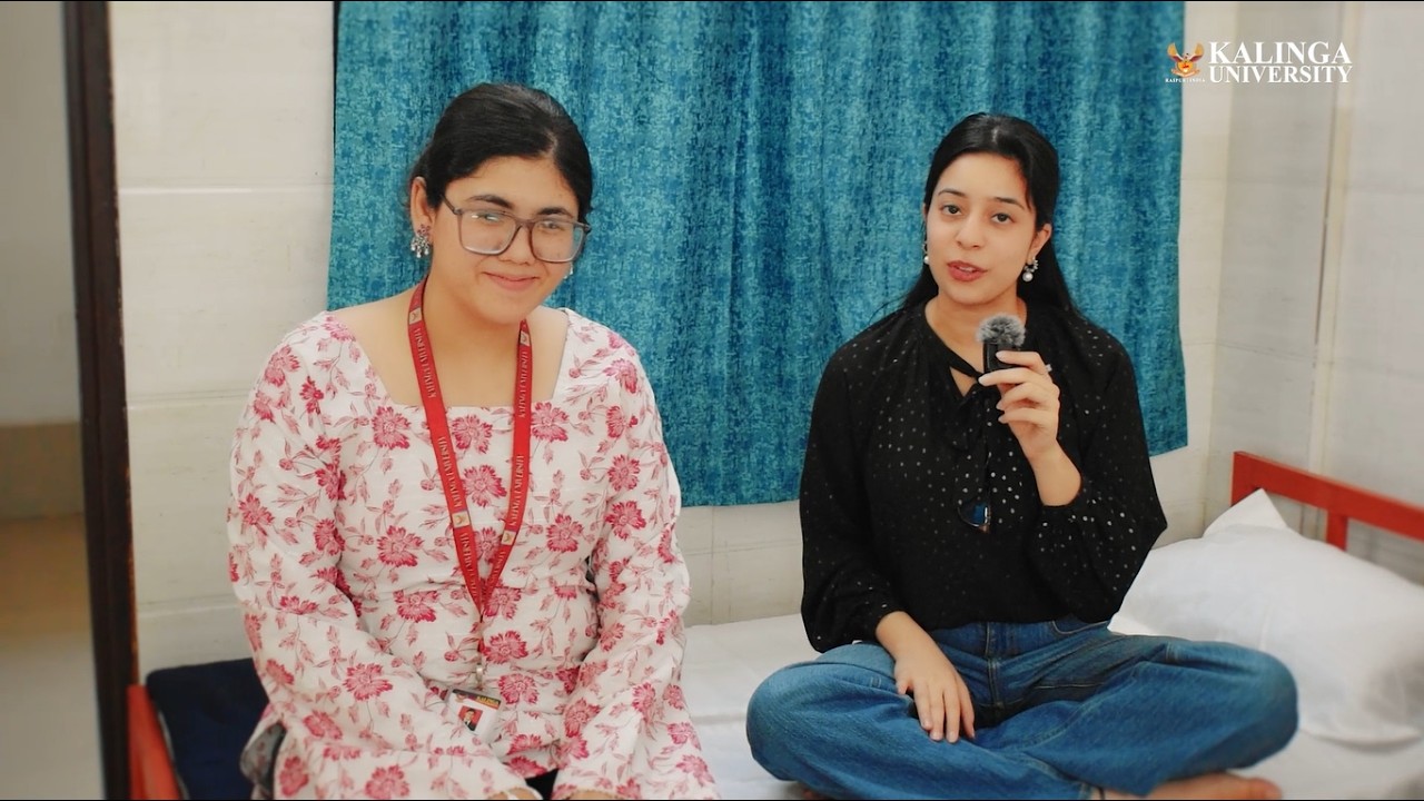 Can a Hostel Really Feel Like Home? Vania Sharma Shares Her Kalinga University Experience!💫
