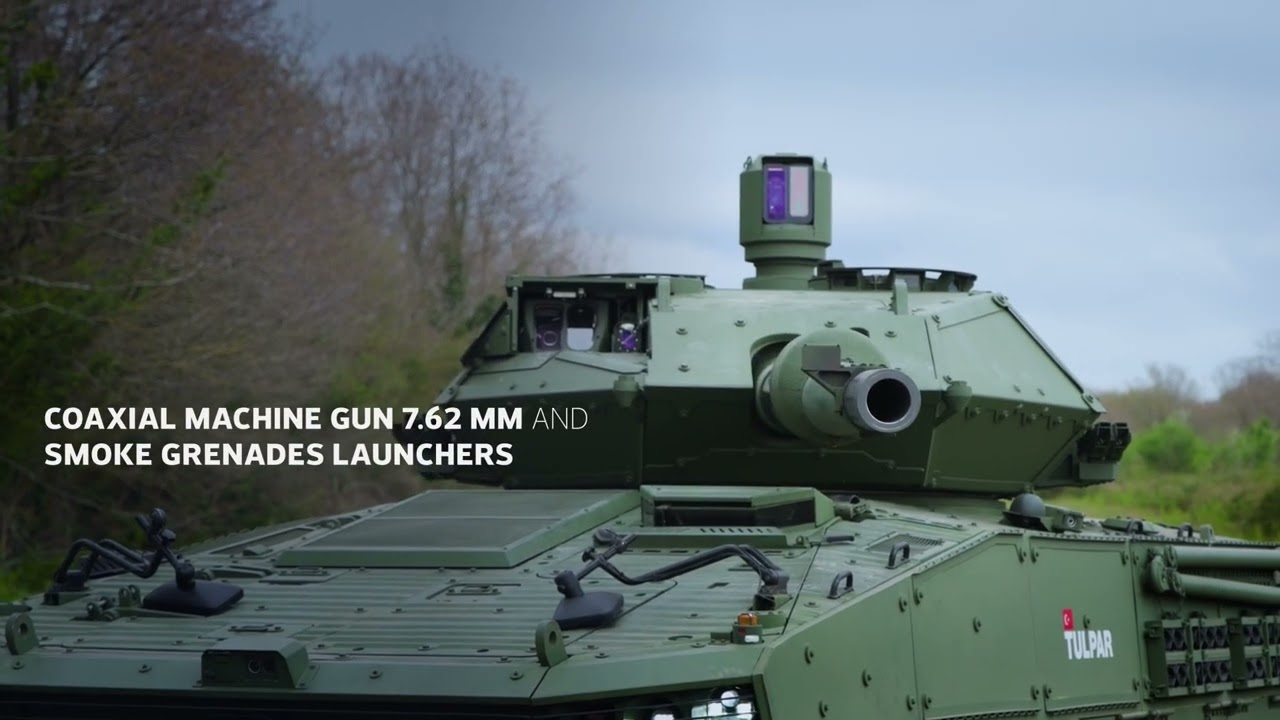 Otokar and Leonardo-integration and live firing tests of TULPAR with HITFACT MkII 120 mm turret