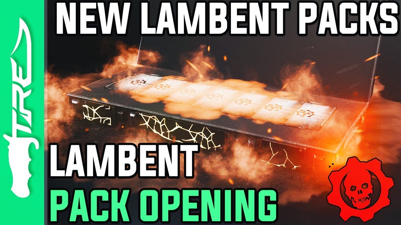 THE LAMBENT HAVE ARRIVED! - Gears of War 4 Gear Packs Opening - 5 LAMBENT CHARACTER + WEAPON PACKS!