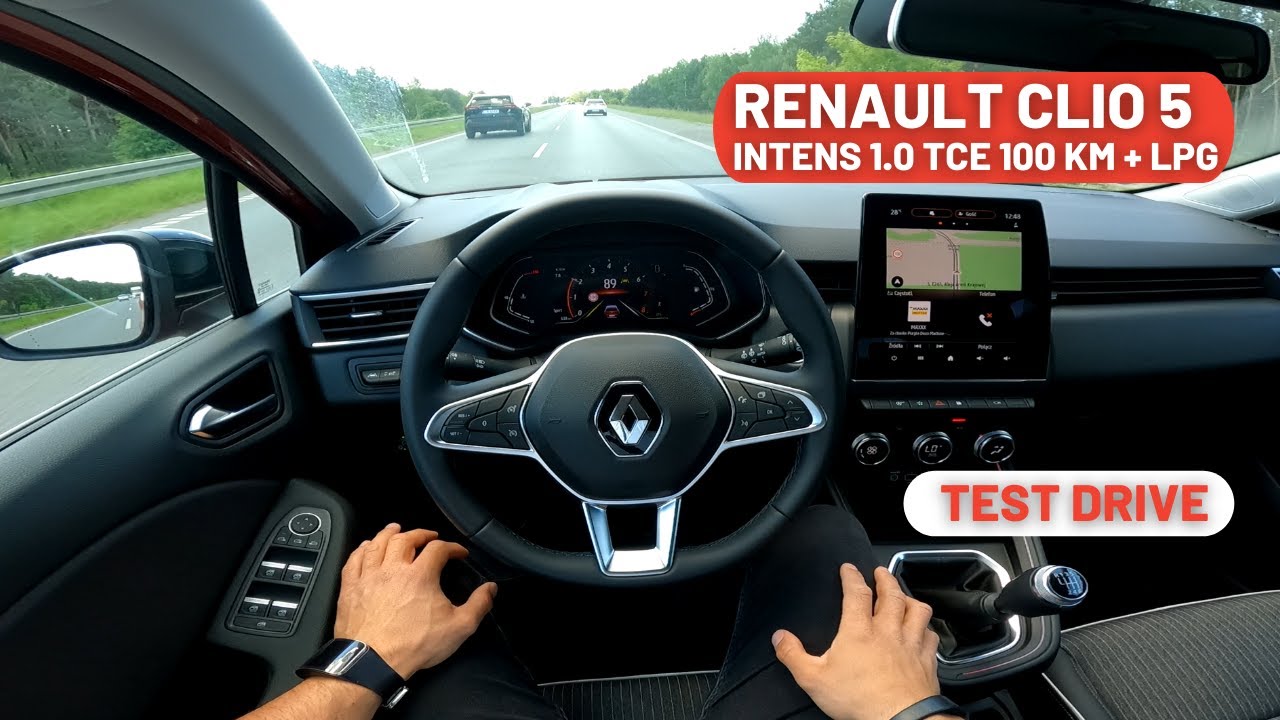 RENAULT CLIO INTENS 2021 1.0 TCE 100KM LPG | WIRTUALNA JAZDA PR&Oacute;BNA