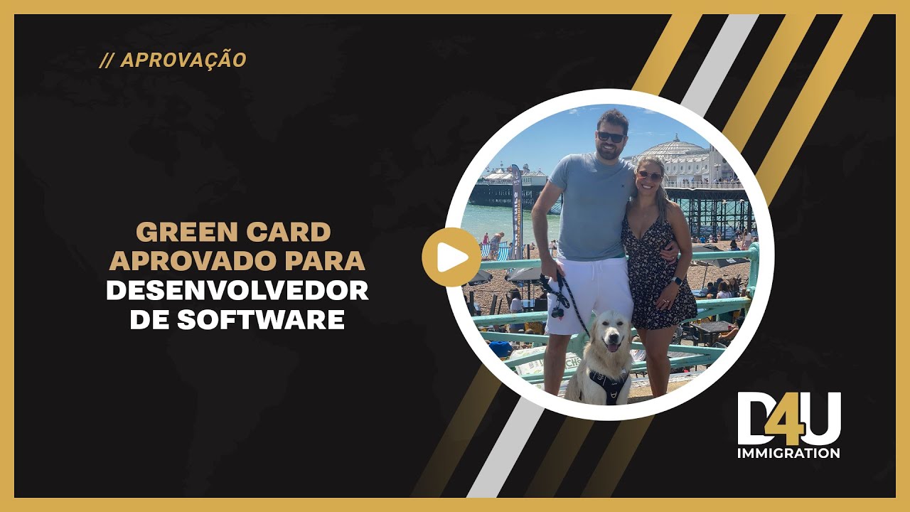 Desenvolvedor de Software aprovado para viver nos Estados Unidos