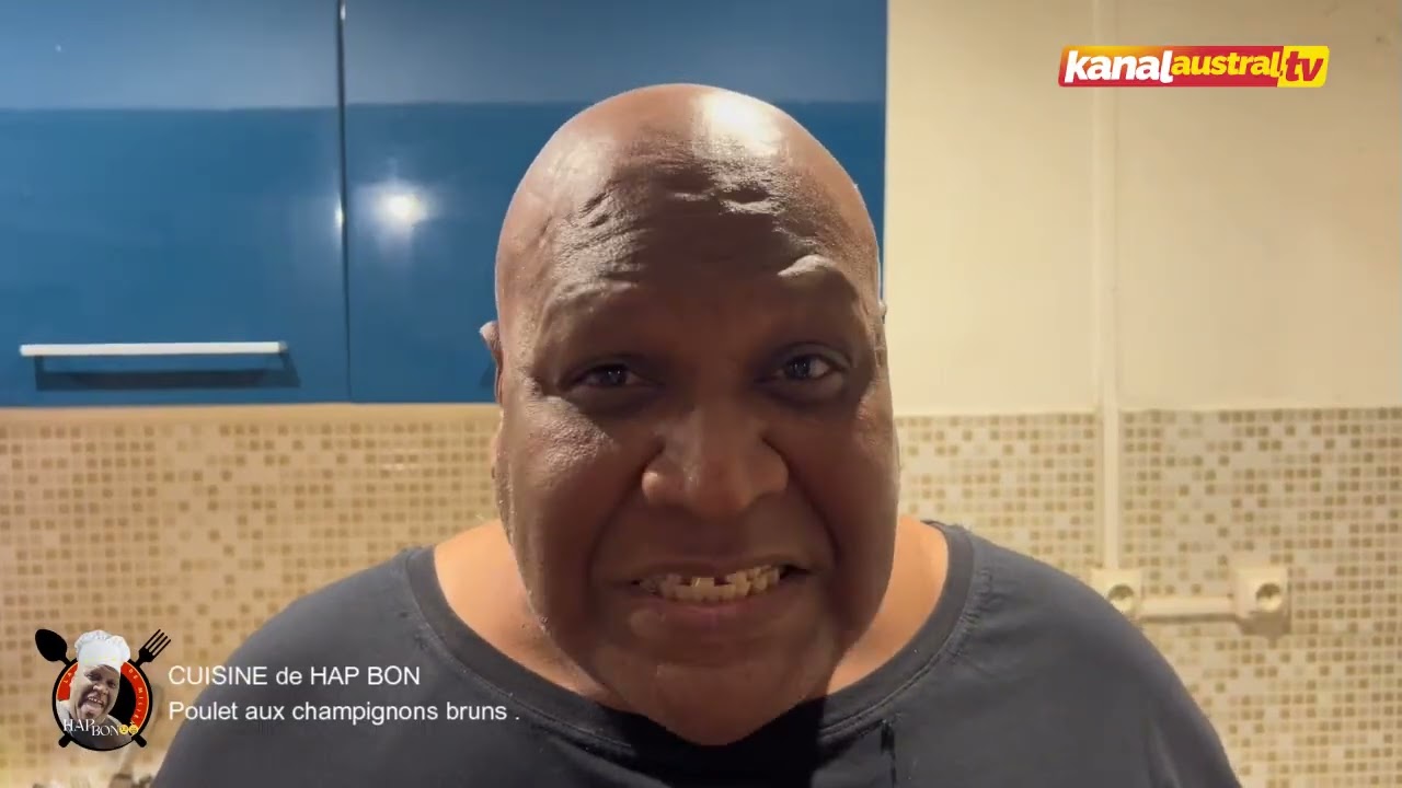 Cuisine de HAP BON - Poulet aux champignons bruns sur KANAL AUSTRAL.TV