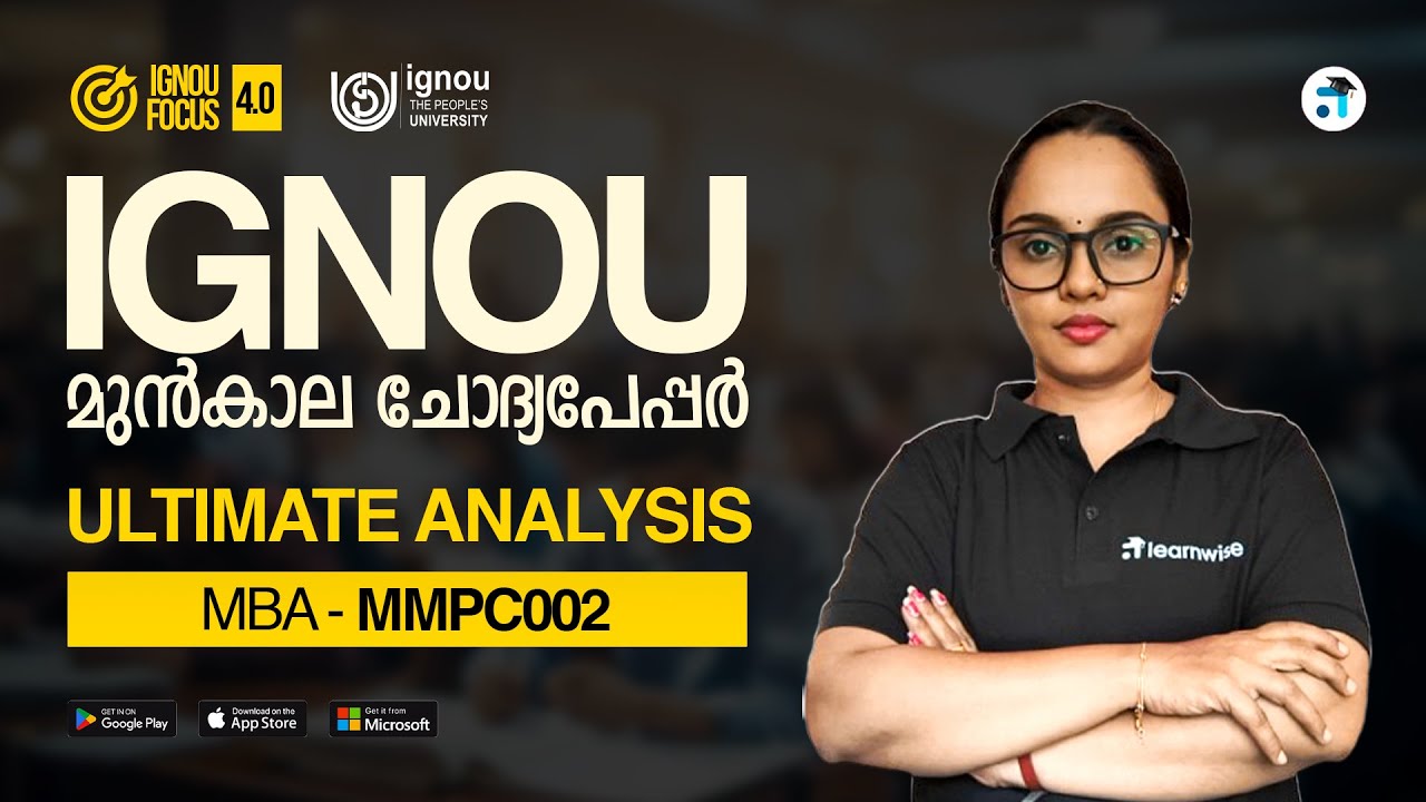 MMPC 002 Human Resource Management | MBA | IGNOU PYQ Analysis | Kerala's No.1 IGNOU Coaching 