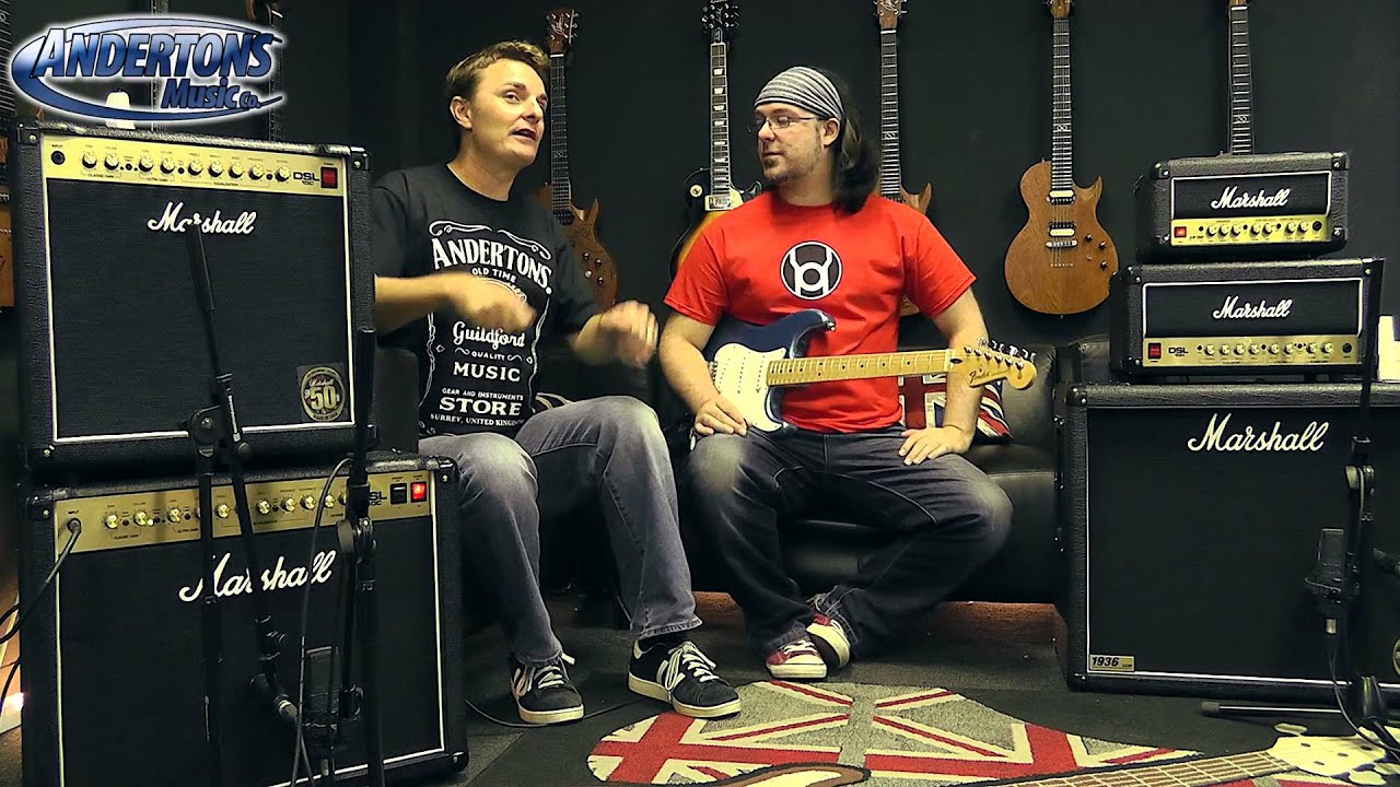 Marshall DSL 15C 15H 40C Demo