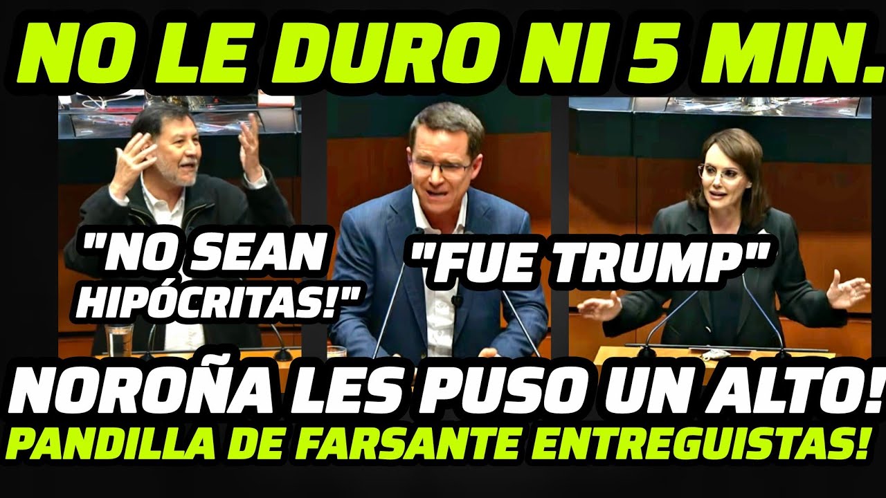🔴NO LES DURO NI 5 MINUTOS! NOROÑA LES PUSO UN ALTO A LILLY TÉLLEZ Y RICARDO ANAYA POR ÉSTO!