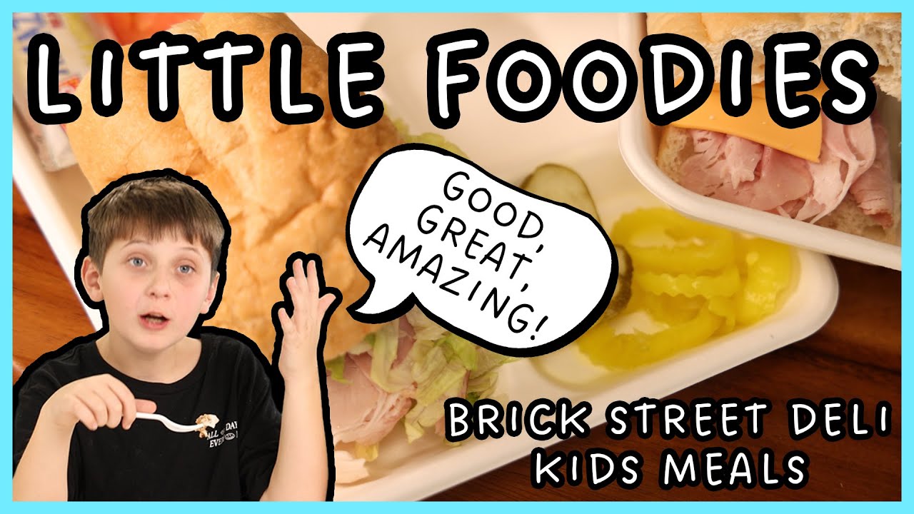 Little Foodies | Brick Street Deli's Kids' Meals