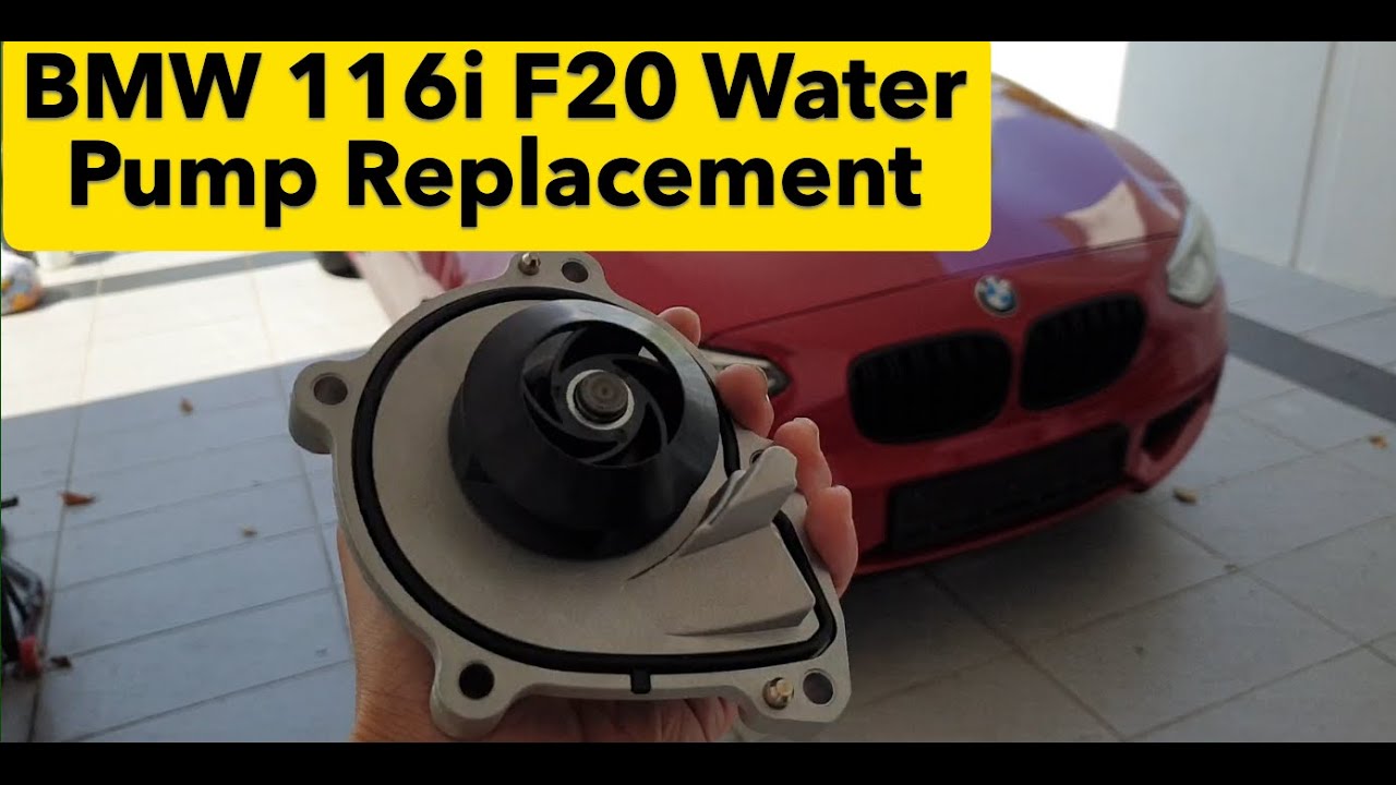 BMW F20 116i N13 Water Pump Replacement