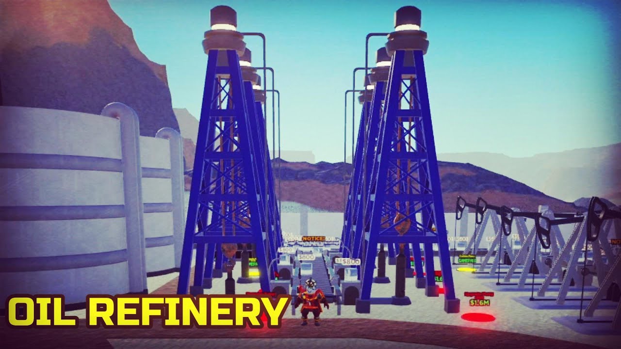 I made Thousands on Roblox Desert Oil Tycoon