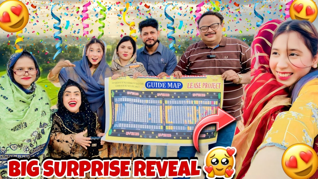 Ghar Walo Ko Diya Big Surprise!🥹🎉😍 Family Reaction 😯 | Dream Plot Le Liya? 🏡😱 Ft.@Sanobar Choti Vlogs