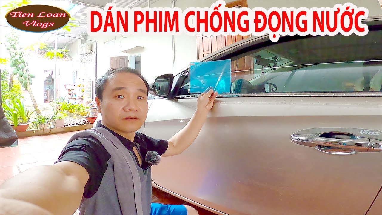 ✅ Hướng dẫn chi tiết cách tự dán phim chống đọng nước cho xe ô tô