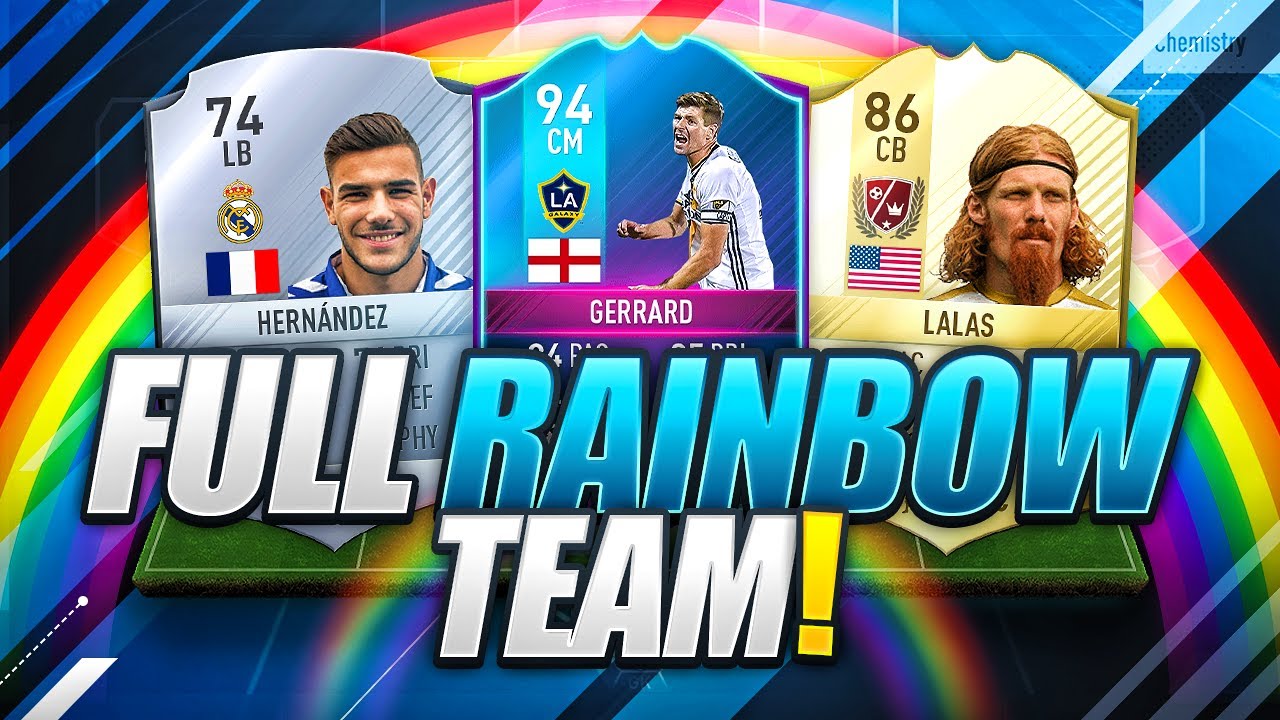 FULL RAINBOW TEAM!