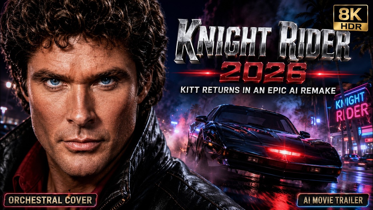 KNIGHT RIDER 2026: The Ultimate K.I.T.T. Remake (4K Cinematic)