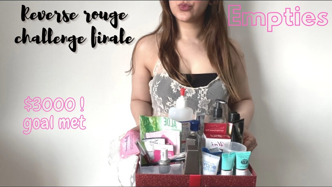 November & December Empties 2020 || Ultimate Reverse Rouge Challenge Finale