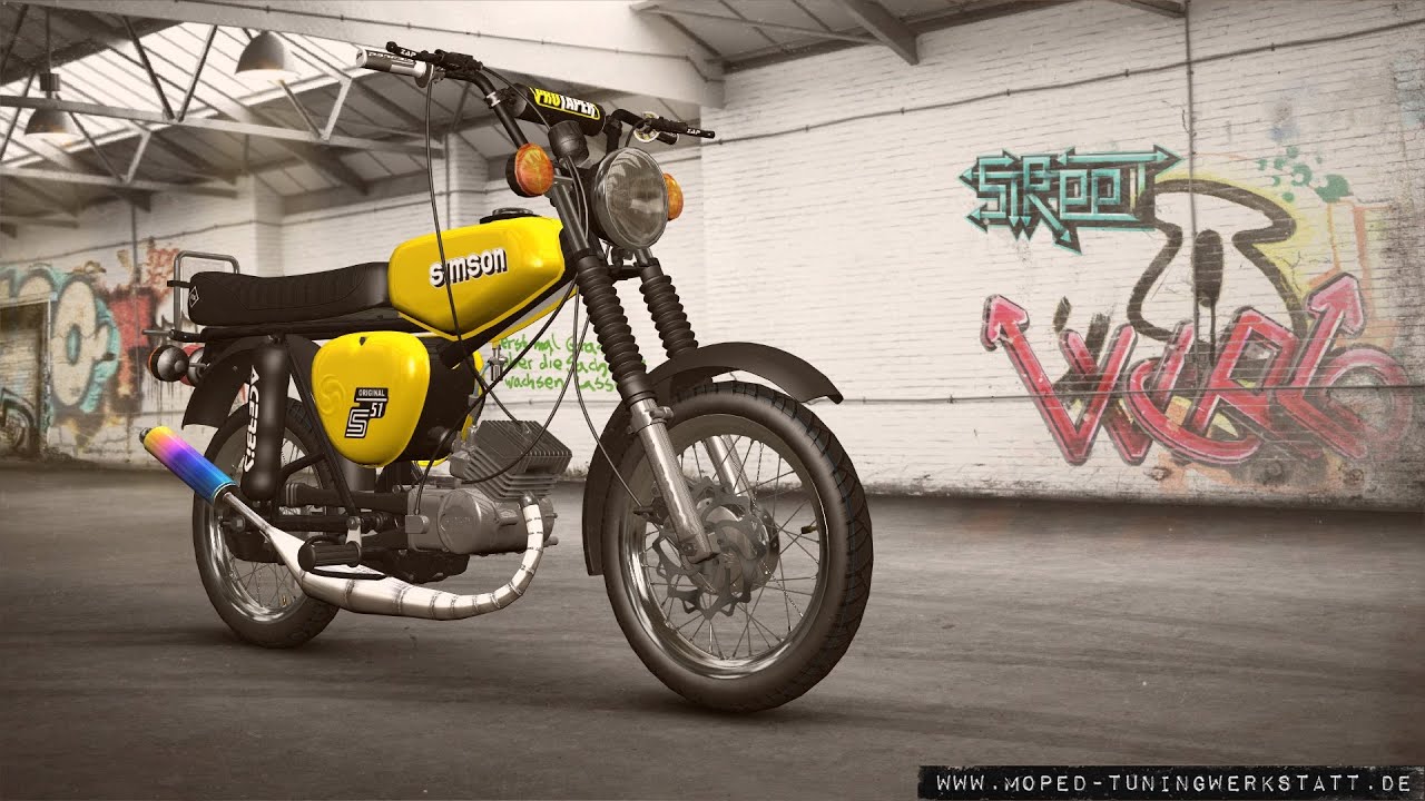 Simson S51 60ccm Tuning | Simson Tuningwerkstatt 3D
