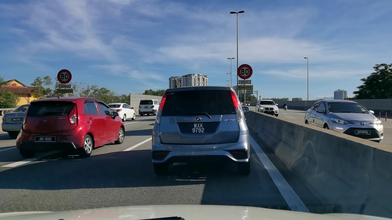 [ 4K ] Driving at MEX HIGHWAY Kuala Lumpur