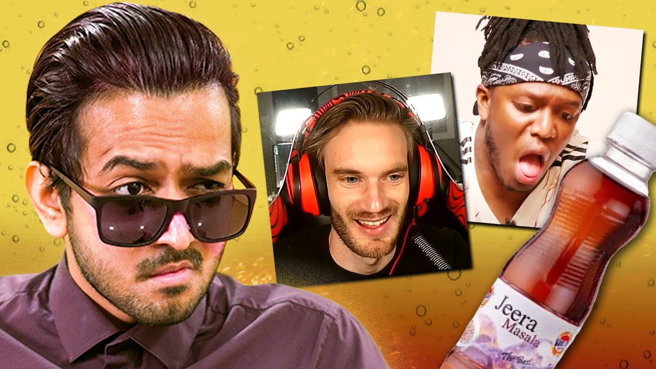KSI и PewDiePie НЕНАВИДЯТ газировку Jeera | Сайман видит