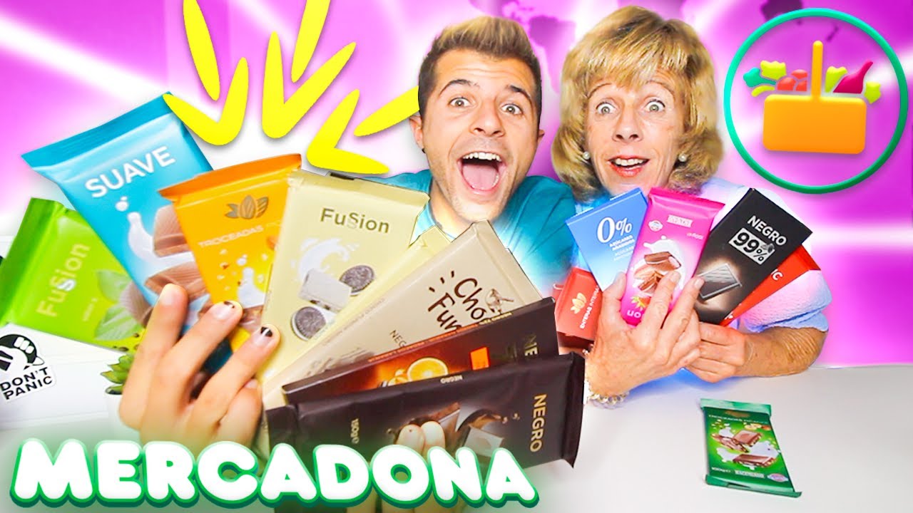 PROBANDO TODOS los CHOCOLATES de MERCADONA!! 🍫 - @ibngarcia