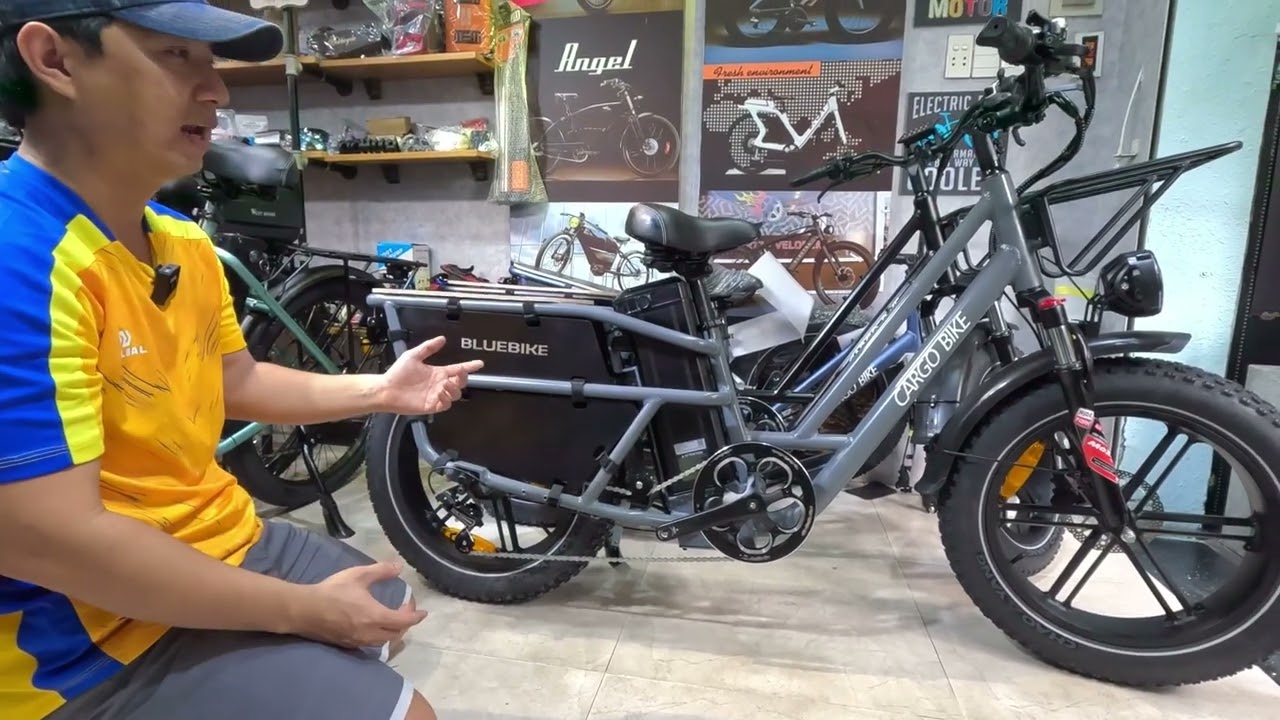 Khui thùng Xe đạp 2026 #Bluebike Cargo #bike. Thương hiệu quốc tế được bán bởi các thị trường EU UK