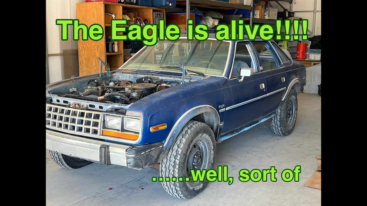 The AMC Eagle runs again!  At least for a little bit, kinda.....