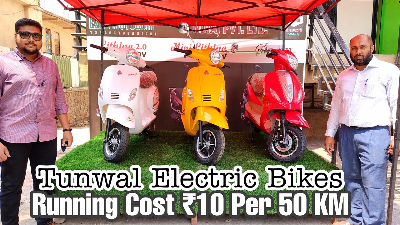 Tunwal eBike - Electric Bikes & Scooters in Pune, India at ₹45k, Running Cost ₹10 Per 50 KM