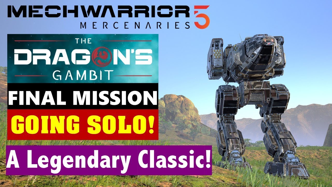 Stalker - The Optimal Loadout? Dragon's Gambit: Final Mission, No Lancemates! (MechWarrior 5)