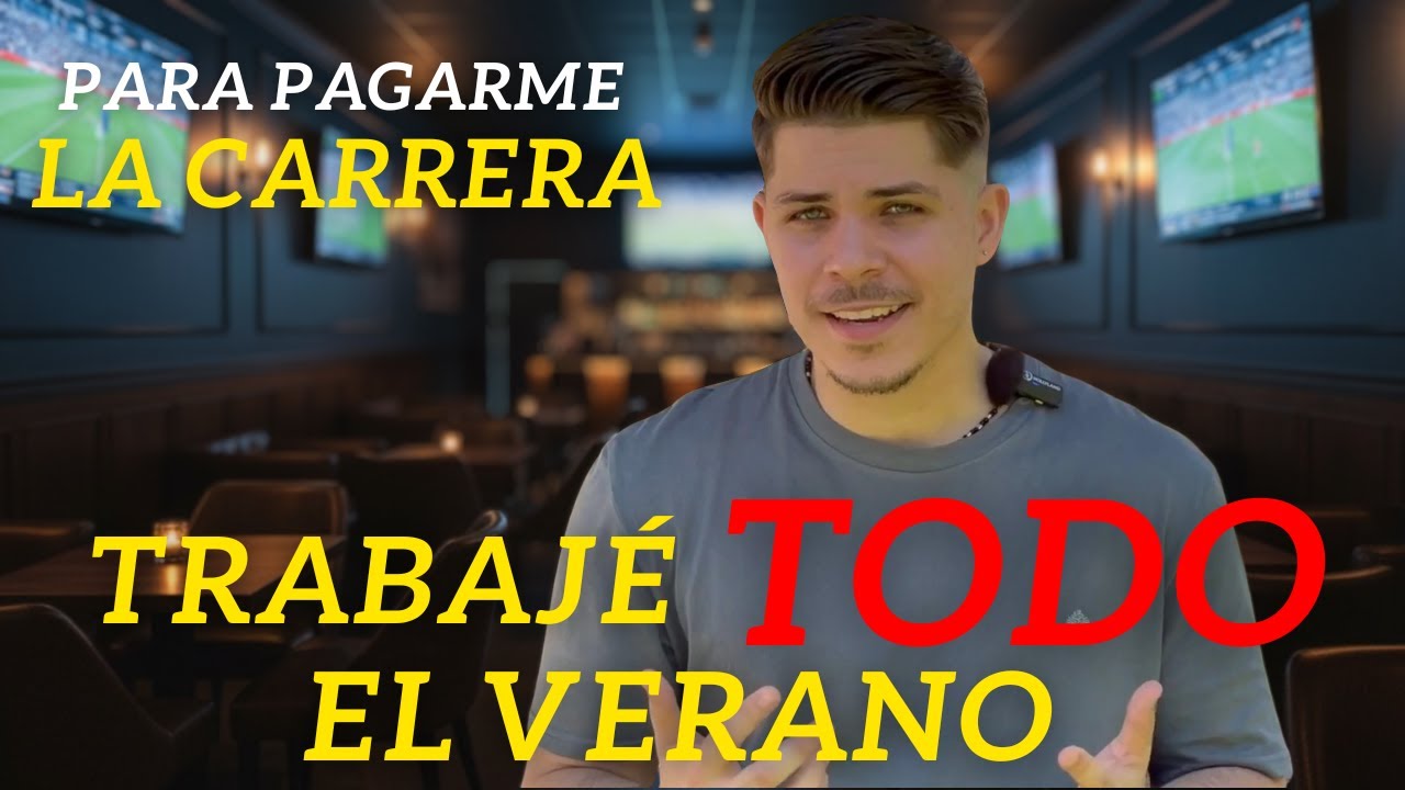 📚🥵TRABAJAR Y ESTUDIAR MEDICINA: Así me organizo para AHORRAR para la UNIVERISDAD durante el VERANO.😬