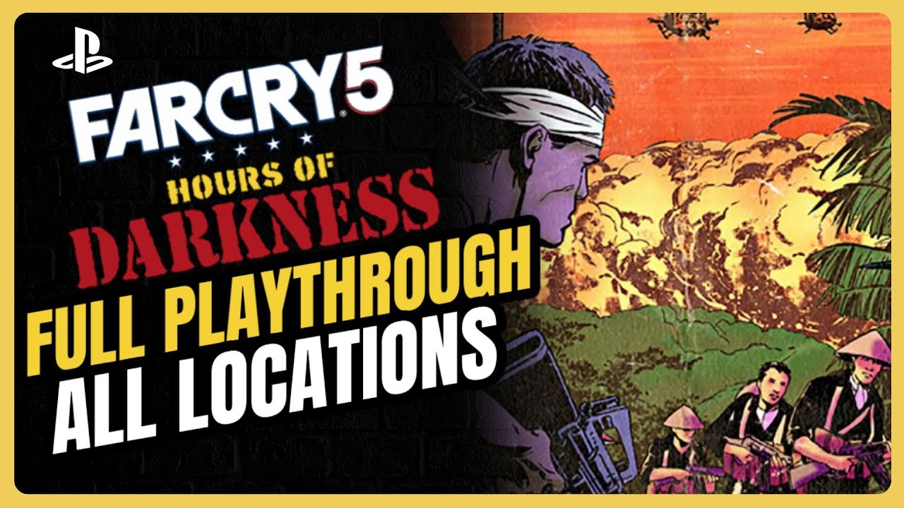 Far Cry 5 Hours Of Darkness All Locations Ps5 DLC 4k