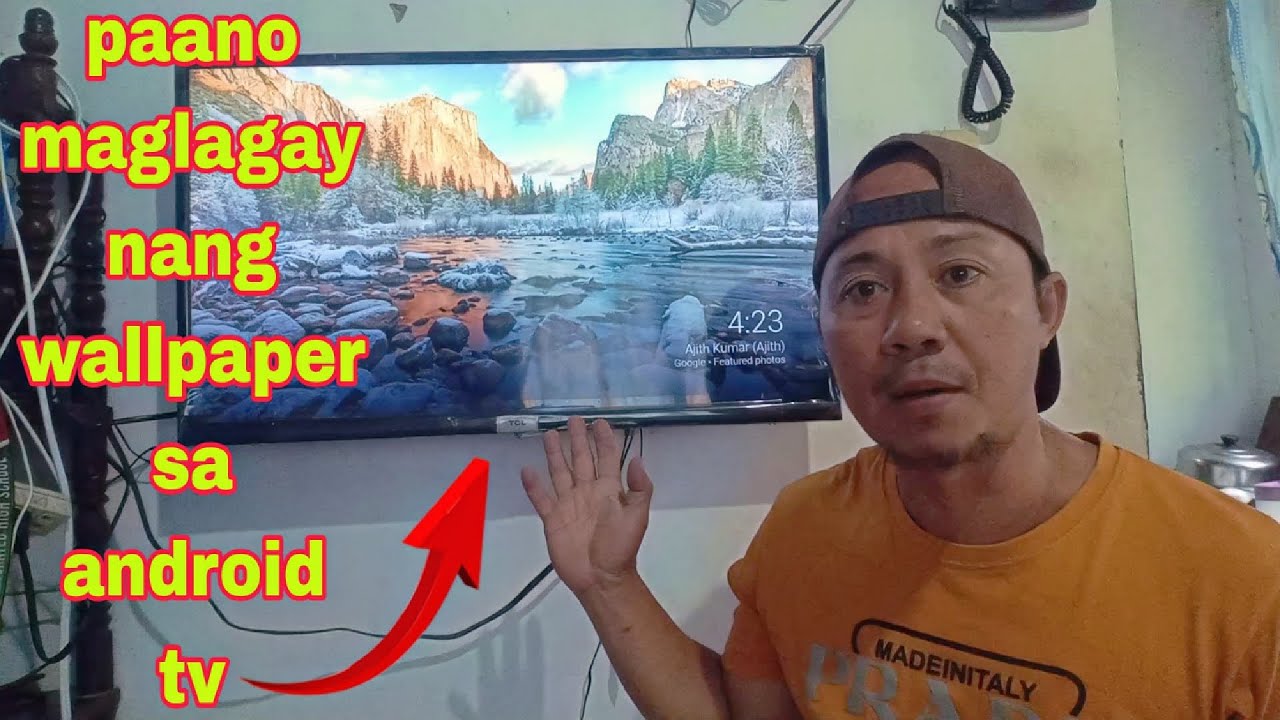 How to set screensaver on smart tv|set as wallpaper