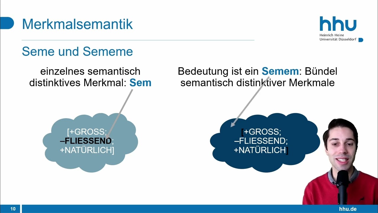 Semantik (Teil 2): Merkmalsemantik, Prototypensemantik