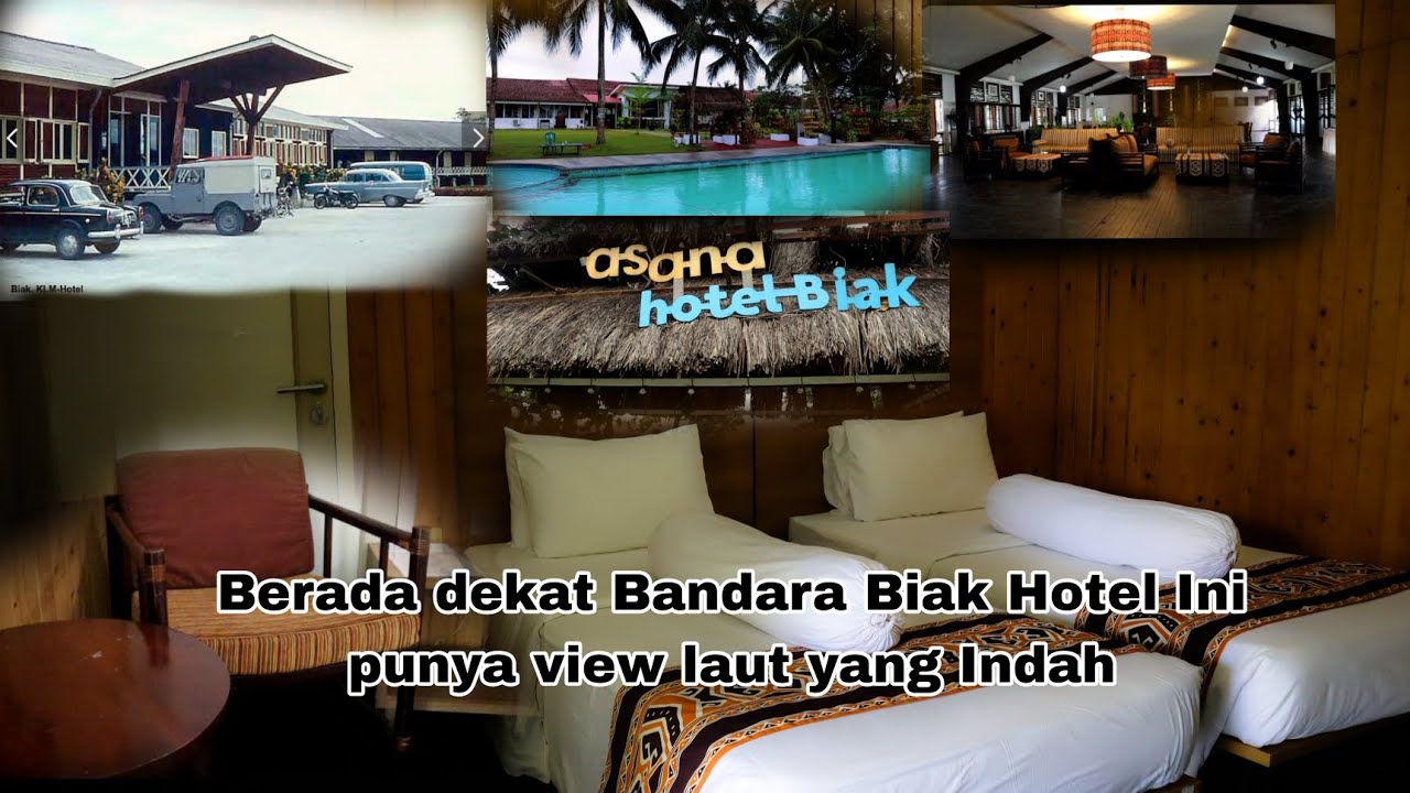Hotel Indah di Biak-Papua ini Peninggalan Belanda? | Dari KLM,Irian hingga Asana | Review