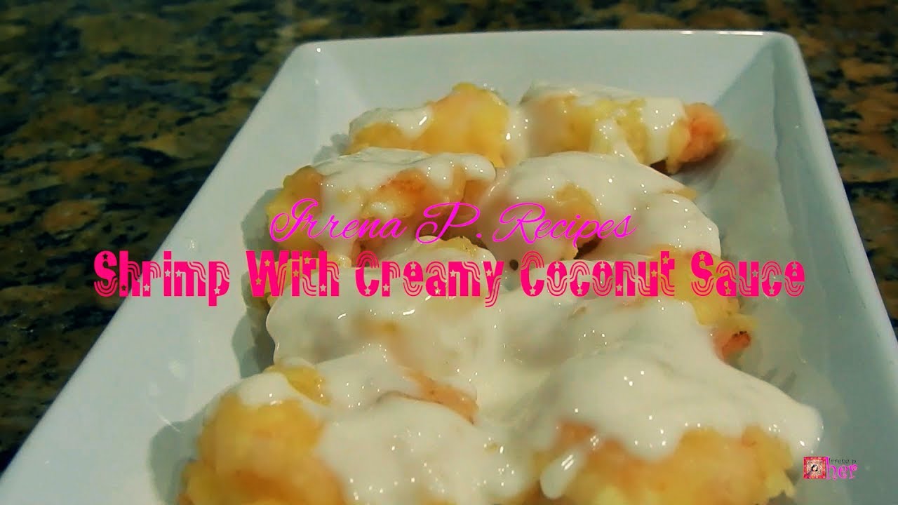 Shrimp with Creamy Coconut Sauce