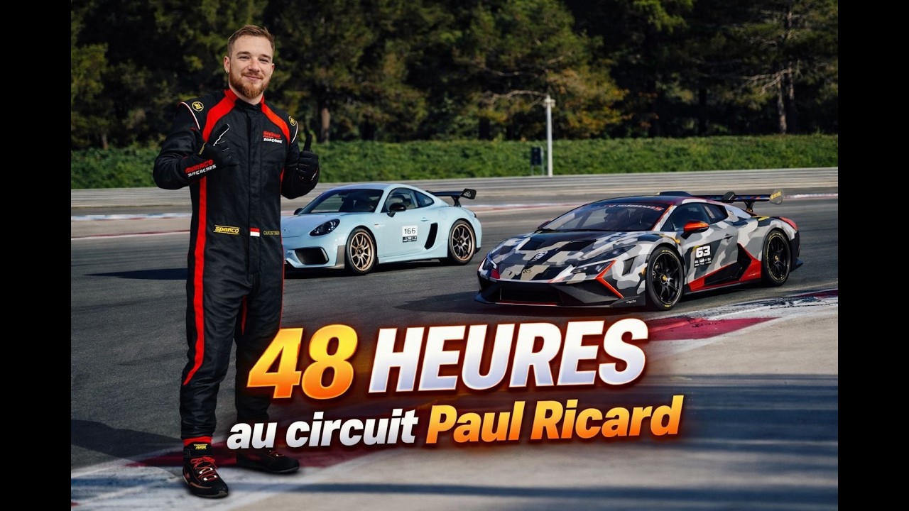 ✅ 48H au CASTELLET (Paul Ricard) : la Huracán Super Trofeo en mode ATTAQUE 🔥