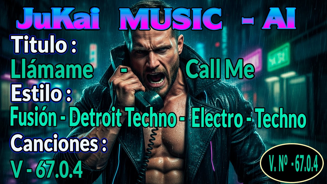 CANCIÓN: Call Me - Spanglish - Versión: 67.04 - Música con AI.