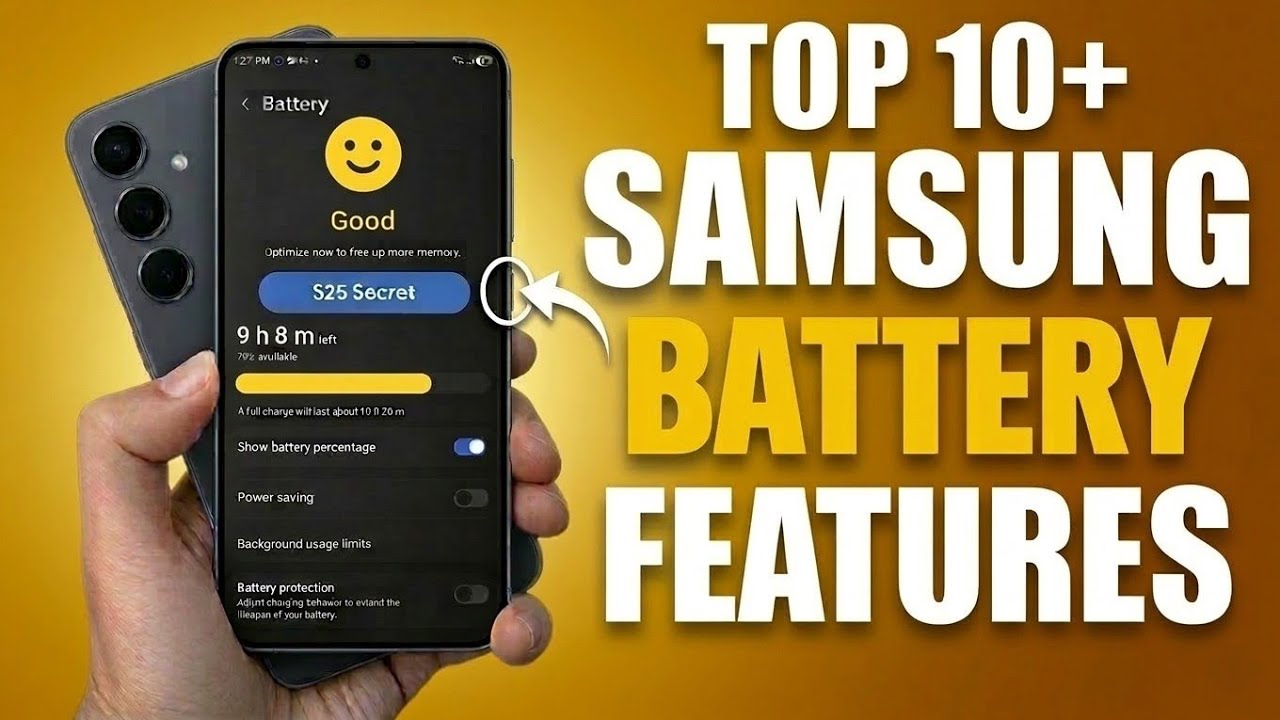 Samsung Battery Saving Top 10 Tips For Extend 2X Battery Life In 2026! #samsung