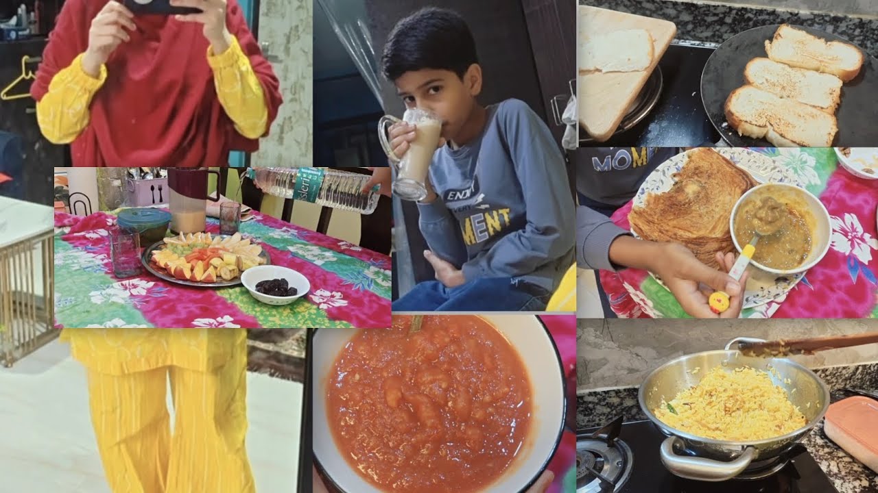 First day of Ramadan| Pehla Iftar 🍽️| Ramadan Mubarak 😊