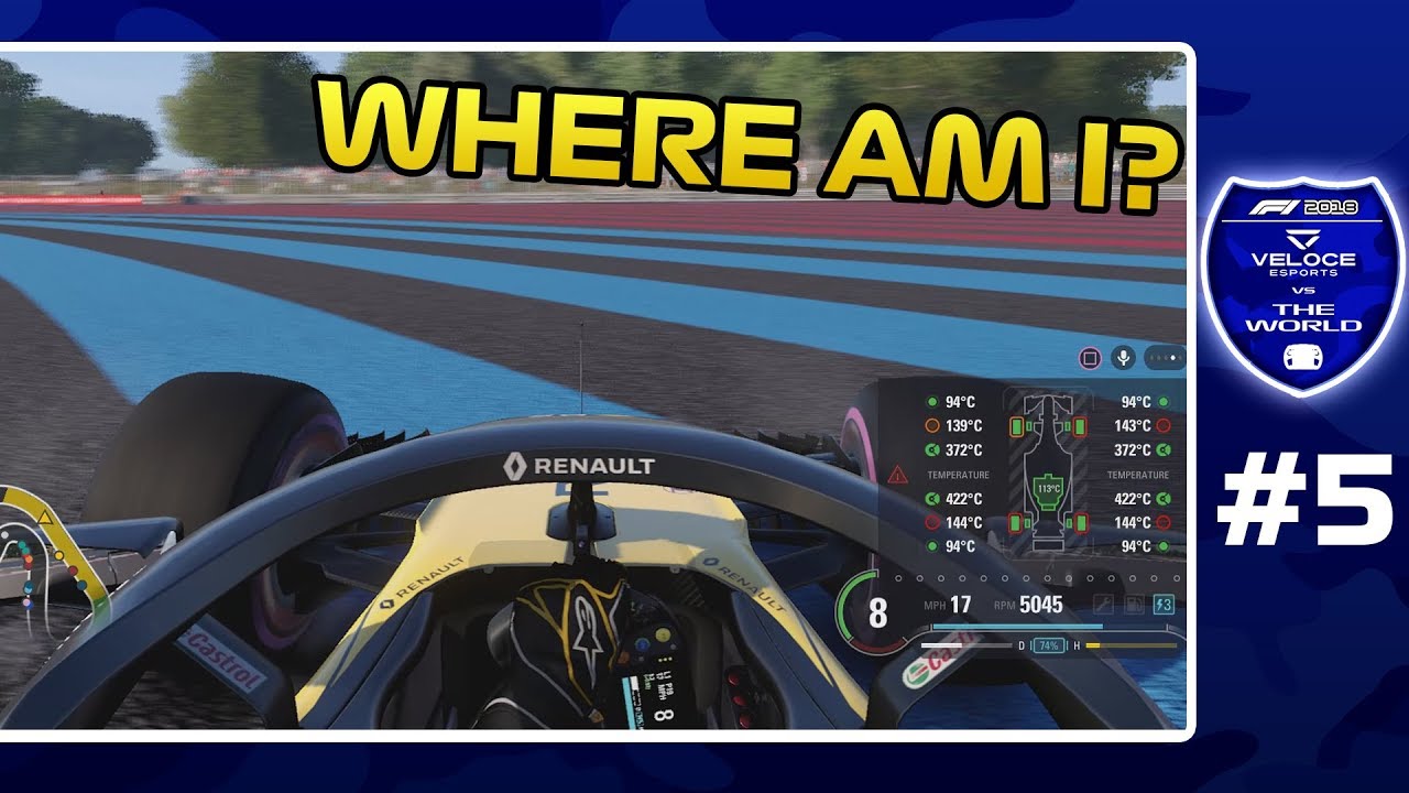 F1 2018: Veloce v The World #5 - GETTING LOST AT PAUL RICARD!