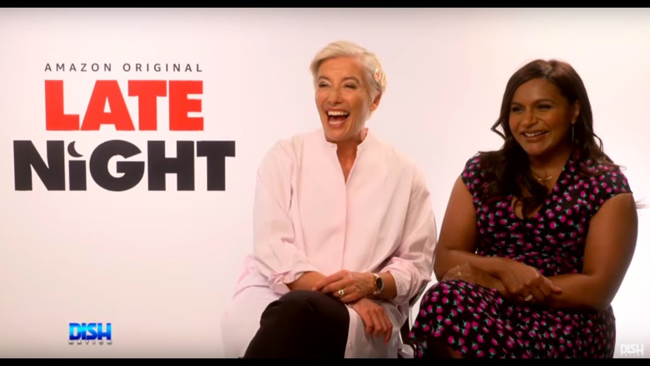 MINDY KALING EXPLAINING TO HER 'LATE NIGHT' CO-STAR EMMA THOMPSON WHO CARDI B IS WILL MAKE YOUR DAY