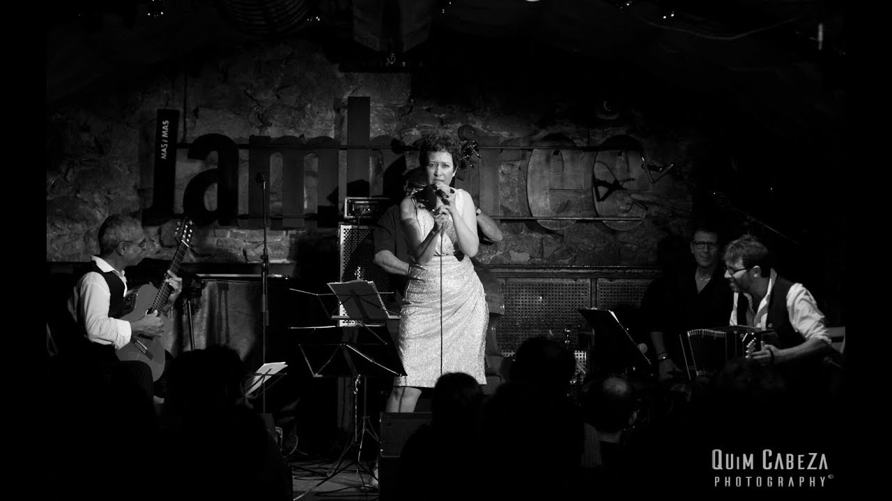 Sandra Rehder al Jamboree, Barcelona. Presentación del disco 