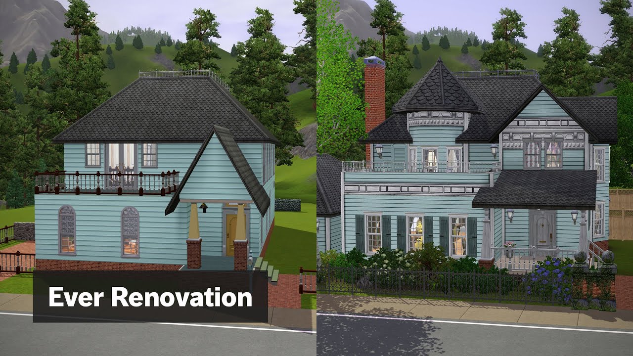 Transforming This Victorian House • The Sims 3 House Design [Speed Build Renovation]